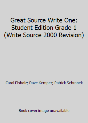 Pre-Owned Great Source Write One: Student Edition Grade 1 (Write Source ...