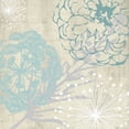 thumbnail image 2 of Hogan, Melody 15x15 Gold Ornate Wood Framed with Double Matting Museum Art Print Titled - Transitional Floral Soft 3, 2 of 4