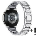 thumbnail image 2 of Yepband 20mm 22mm Bling Stainless Steel Bands for Galaxy Watch 5 4 40mm 44mm /Watch 5 Pro 45mm/Galaxy Watch 4 Classic 42mm 46mm/Samsung Galaxy Watch Active 2 3/Galaxy Watch 3 45mm 46mm Gear S3 S4 46mm, 2 of 6