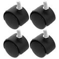 thumbnail image 3 of SHISUYAN 4Pcs Caster Replacement Wheel Office Chair Wheel Caster Game Chair Wheel for Chair, 3 of 8