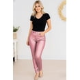 thumbnail image 1 of Pantalón skinny glitter Rosa mediana, 1 of 2