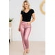 thumbnail image 1 of Pantalón skinny glitter Rosa mediana, 1 of 2