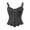 Black, variant on Halloween Under $ 30 Shapers Women Overbust Waist-Shaper Top Bow Detail Front Buttons Waist Shaper Gift Pink Shapers