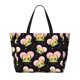 thumbnail image 2 of Fotbe Avocado Lovers Bolsa de Viaje para Playa - Resistente al Agua, Bolsa Tote de Gran Capacidad y Ligera con 7 Bolsillos para Mujeres y Hombres, 2 of 7