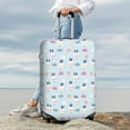 thumbnail image 7 of Pofeuu Rabbit In The Rain Print Luggage Suitcase Cover Protector Luggage Washable Covers Aesthetic for 18/24/28/32 inch Luggage（No luggage included）-Medium, 7 of 7