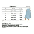 thumbnail image 4 of MOSHU High Waist Midi Skirt for Women A-Line Pleated Skirts with Pockets Flowy Dresses, 4 of 7