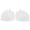White, variant on BIMZUC Silicone Bunion Straightener Hallux Valgus Corrector Toe Protector Foot Care Pain Relief Forefoot Cushion Orthopedic Toe Spacer for Men and Women, White Color
