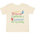 thumbnail image 3 of Inktastic Landscaper Like Daddy Boys or Girls Baby T-Shirt, 3 of 5