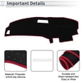thumbnail image 3 of Unique Bargains Front Dashboard Cover for Ford for Ranger 1989-1994 Non-Slip Dash Cover Mat Polyester Silicone, 3 of 7