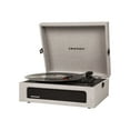 thumbnail image 1 of Crosley CR8017A-GY Voyager Vintage Portable Turntable with Bluetooth Receiver and Built-in Speakers, Gray, 1 of 3