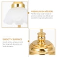 thumbnail image 2 of SHISUYAN Golden Mini Floor Lamp Model for Decor Metal Material Realistic Appearance 6.5 Inches, 2 of 9