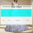 thumbnail image 3 of Cxenplz Crinoline Underskirt for Women A line Crinoline Petticoat 3 Hoop Skirt Underskirt Half Slip for Wedding Bridal Dress, 3 of 5