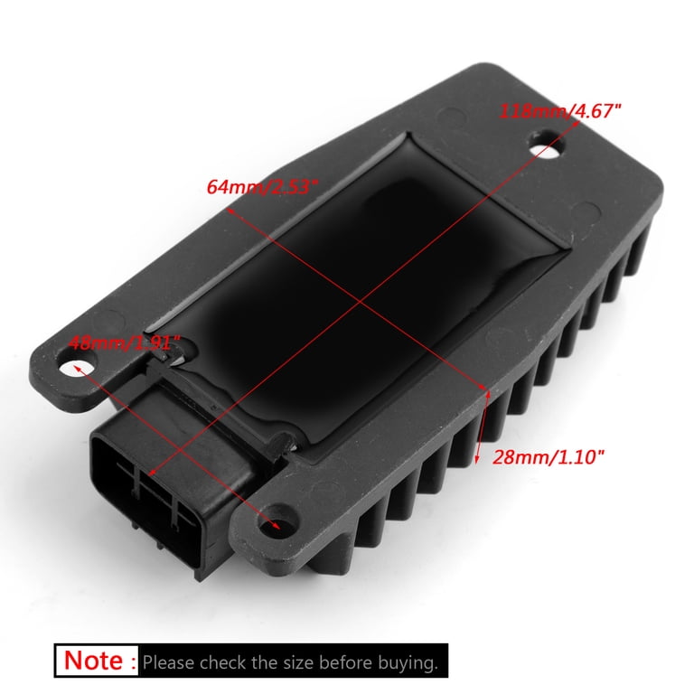 RMSTATOR Voltage Regulator Rectifier Replacement For Can-Am DS 450 (2008-2015) – Direct Fit, Plug & Play, OEM Quality