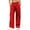 Red, variant on Hvogkswy Cargo Pants for Women Elastic Drawstring Straight Leg Loose Long Trousers Multi Pockets Solid Casual Athletic Work Pants S-3XL