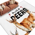 thumbnail image 2 of Deer 5'x8' Area Rug for Living Room, Wildlife Animals Farmhouse Country Elk Washable Non-Slip Rugs for Bedroom Nursery Dining Room, StainResistant Low-Pile Kitchen Carpet Large Entryway Rugs, 2 of 9