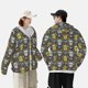 thumbnail image 4 of Fotbe Sugar Skulls Chaqueta con Protección Solar UPF 50+ para Hombre y Mujer, Camisa con Capucha y Bolsillos-Large, 4 of 7