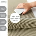 thumbnail image 5 of Simplify 5FT Roll Heavy Duty Grip Liner in Taupe PVC, 5 of 8