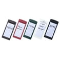 thumbnail image 3 of HERF Plastic Clipboard Use to Clip Menu or Storage Papers, 4x9in, 5-Pack (Red), 3 of 4