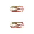 thumbnail image 4 of Sidaley Paquete de 10 pulseras de silicona Decoraciones de moda Accesorios de juego de rol Dijes luminosos Jelly Dance Fiestas temáticas Type7 NO7, 4 of 6