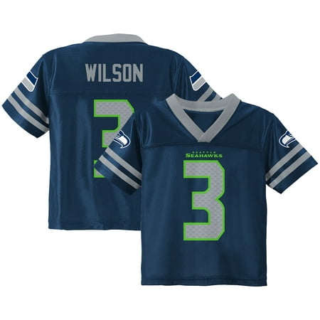 Youth Russell Wilson College Navy Seattle Seahawks Team Color (Best College Throwback Jerseys)