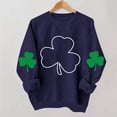 thumbnail image 2 of hotojiny St. Patrick's Day Gift for Women Lightweight Crew Neck Sweatshirt Long Sleeve Casual Loose Fit Fall Tops Everyday Wear, 2 of 6