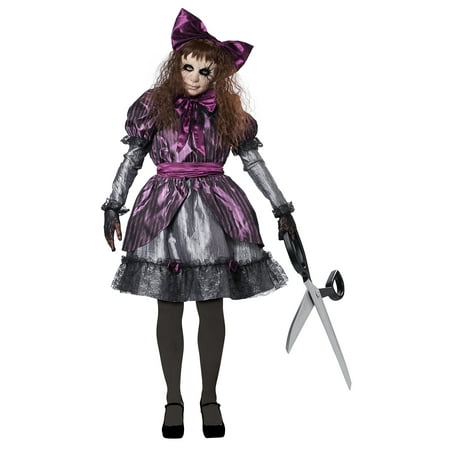 Evil Doll of the Damned Adult Costume Size: Small