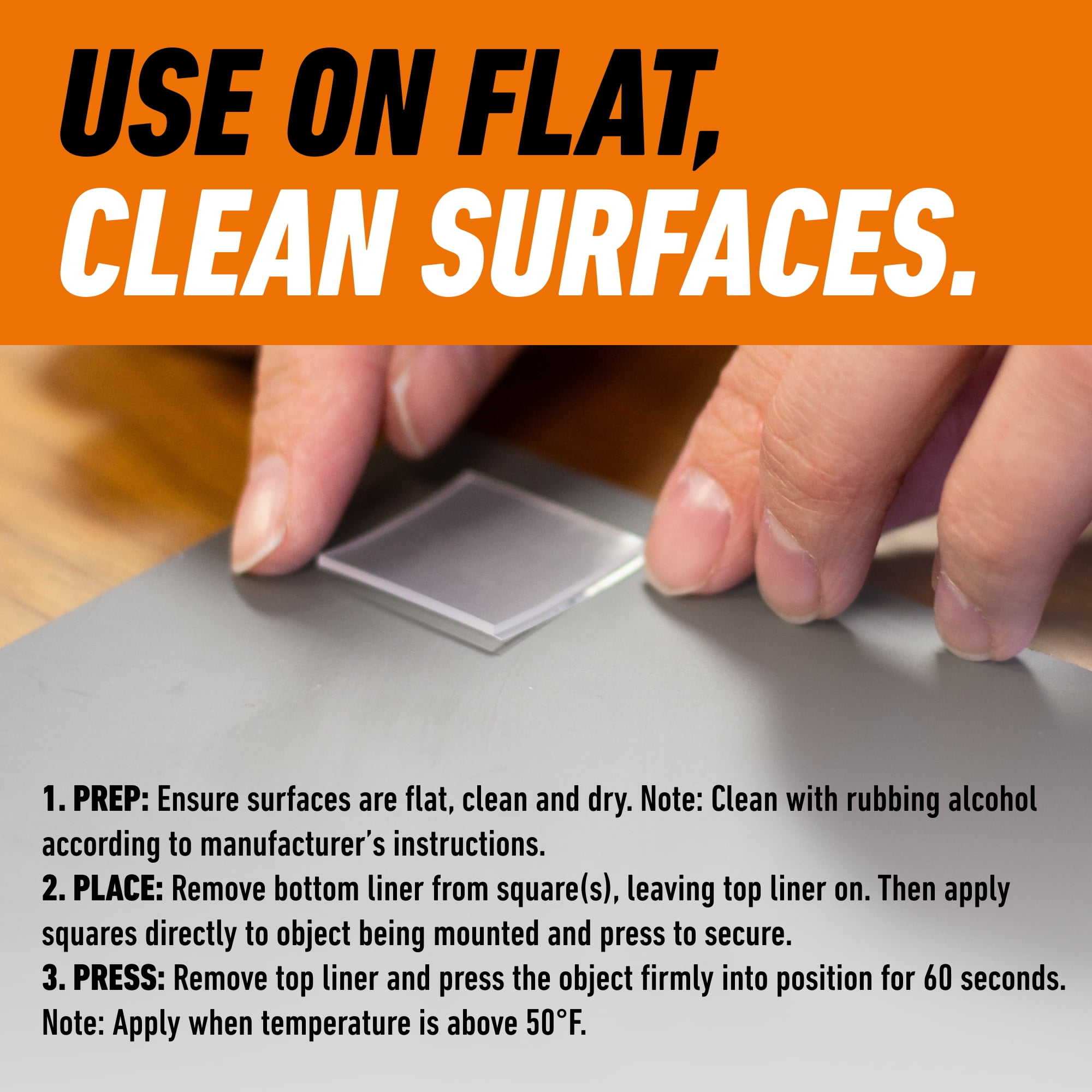 Gorilla Clear Mounting Squares