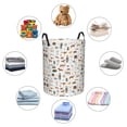 thumbnail image 6 of Daiia Outdoor Living Round Laundry Basket with Handles Thickened Waterproof Circular hamper,Dirty Clothes Storage Basket for Bedroom,Bathroom,College Dorm-Small, 6 of 8