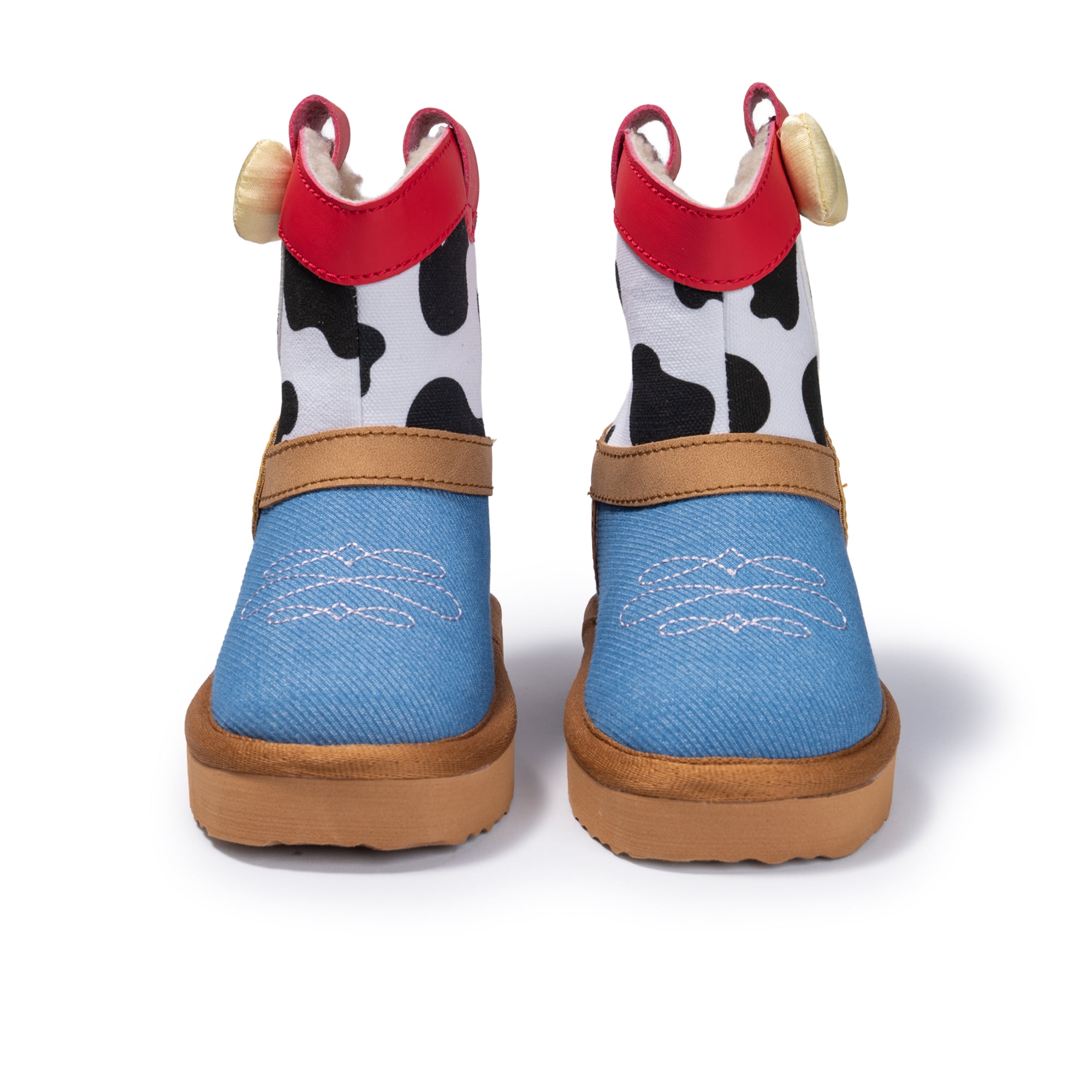 Jessie Toddler Girls Cowgirl Faux Shearling Boots