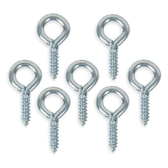 Eye Bolt 1/16", 5/32 in ID, Steel, Zinc Plated, 20 PK