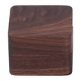 thumbnail image 2 of Caja de madera para anillos, Retro, hermosa, portátil, con botón magnético, caja de anillos de nogal negro para propuestas, compromisos, bodas, 2 of 12