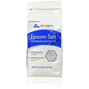 Swan 1000036823 Epsom Salt 16oz (Pack of 3)