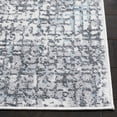 thumbnail image 3 of SAFAVIEH Toscana Jannah Abstract Polyester Area Rug, Ivory/Grey, 6'7" x 6'7" Square, 3 of 8