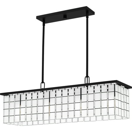 

Quoizel Sgl434 4 Light 34 Wide Linear Chandelier - Black