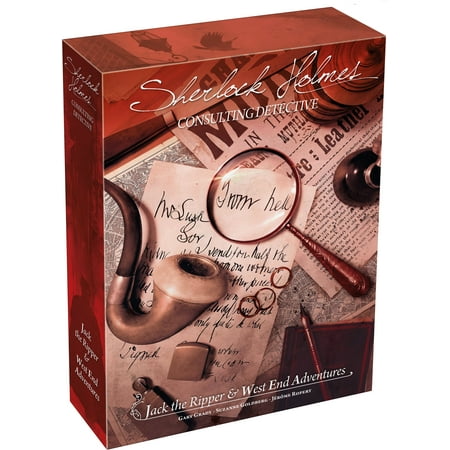 Sherlock Holmes Consulting Detective Jack the Ripper & West End Adventures Strategy Board (Best Detective Board Games)