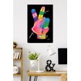 thumbnail image 3 of Jason Naylor - Peace Sign Hand Wall Poster, 22.375" x 34", 3 of 4