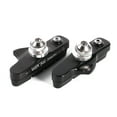 thumbnail image 1 of Plaquettes de Frein de Bicyclette Rouges Chaussures de Plaquette de Frein Alliage d'Aluminium Caoutchouc 2 Pcs Chaussures de Frein de Route en Alliage d'Aluminium Style Tiroir Plaquettes de Frein Pourred, 1 of 3