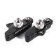 thumbnail image 3 of 2 piezas de zapatas de freno de carretera de aleación de aluminio, zapatas de freno para bicicleta de montaña (negro), 3 of 3