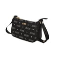 thumbnail image 3 of XOXO Medium Black Urban Heart Cross Body Handbag with Purse for Women, 3 of 7
