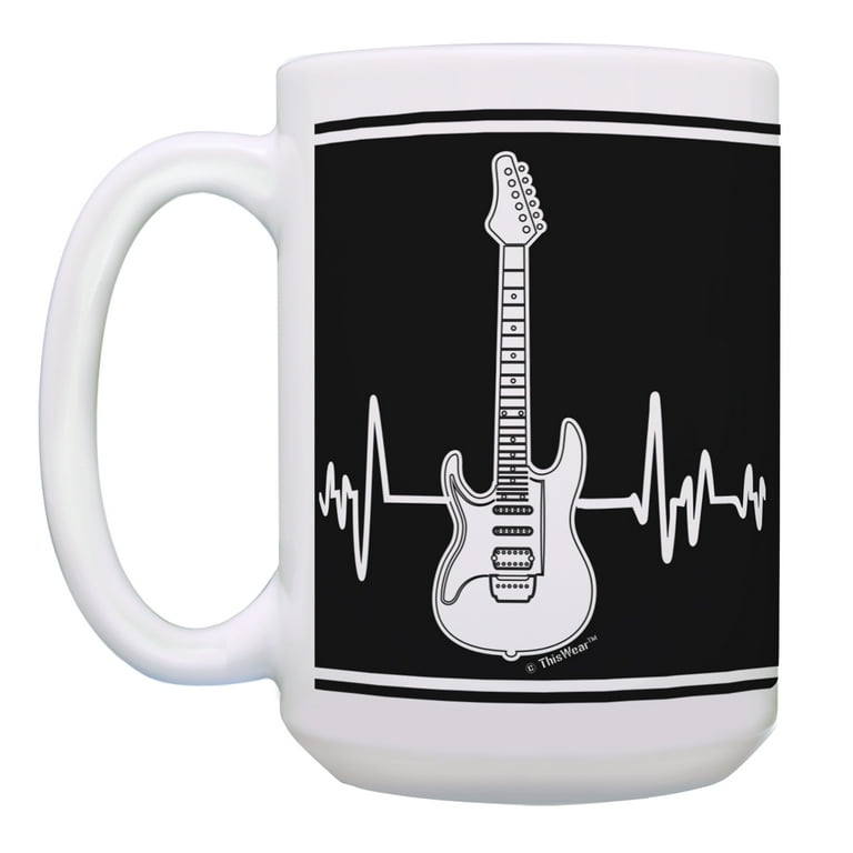 Life Is Short, Buy the Guitar Coffee Mug