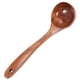 thumbnail image 4 of cucharas de madera para cocinar juego de espátula de cocina de madera de teca natural para incluir 14 unidades, 4 of 5