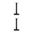thumbnail image 2 of sweethay Soporte multifuncional para auriculares, soporte de pantalla de escritorio para teléfono, soporte de jugador portátil desmontable ABS, caja de Negro 2piezas, 2 of 5