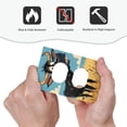thumbnail image 4 of Fotbe Whimsical Cartoon Cow Print Duplex Receptacle Wall Plate, 1-Gang 5.0" x3.0" Wall Outlet Covers, Dual Outlet Faceplates Covers, Color-matched Screws Included-Style S, 4 of 6
