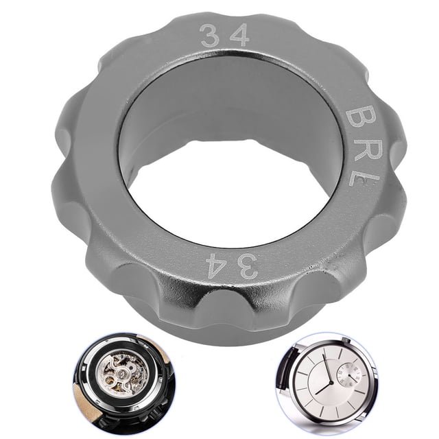 Abridor de Tornillos para Caja de Reloj Herramienta de Reparación de Troqueles para Abridor de Relojes Llave y Soporte de Movimiento de Caja de Reloj ANGGREK Otros