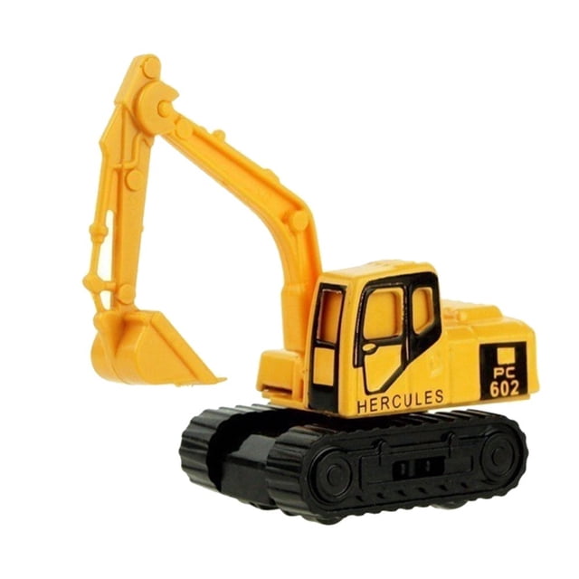 Mini Plastic Alloy Construction Vehicle Engineering Car Truck Model Kid Children Classic Toy