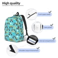 thumbnail image 3 of Lsque Cartoon Monster Truck Pattern Canvas Daypack, Durable Backpack, High-quality Versatile Backpack,Vintage Compact Backpack-Medium, 3 of 5