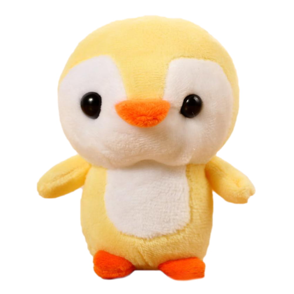 1Pcs Mini Penguin Toy PVC Flocking Decoration Dolls Penguin Kawaii Doll Toy 