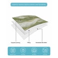 thumbnail image 5 of Sage Green Ombre Full Size Down Alternative Comforter, Lightweight Comforter Quilt Bedding Set with Pillow Shams Modern Moire Abstract Art Luxury All Seasons Bed Comforter Duvet Insert 78"x90", 5 of 7