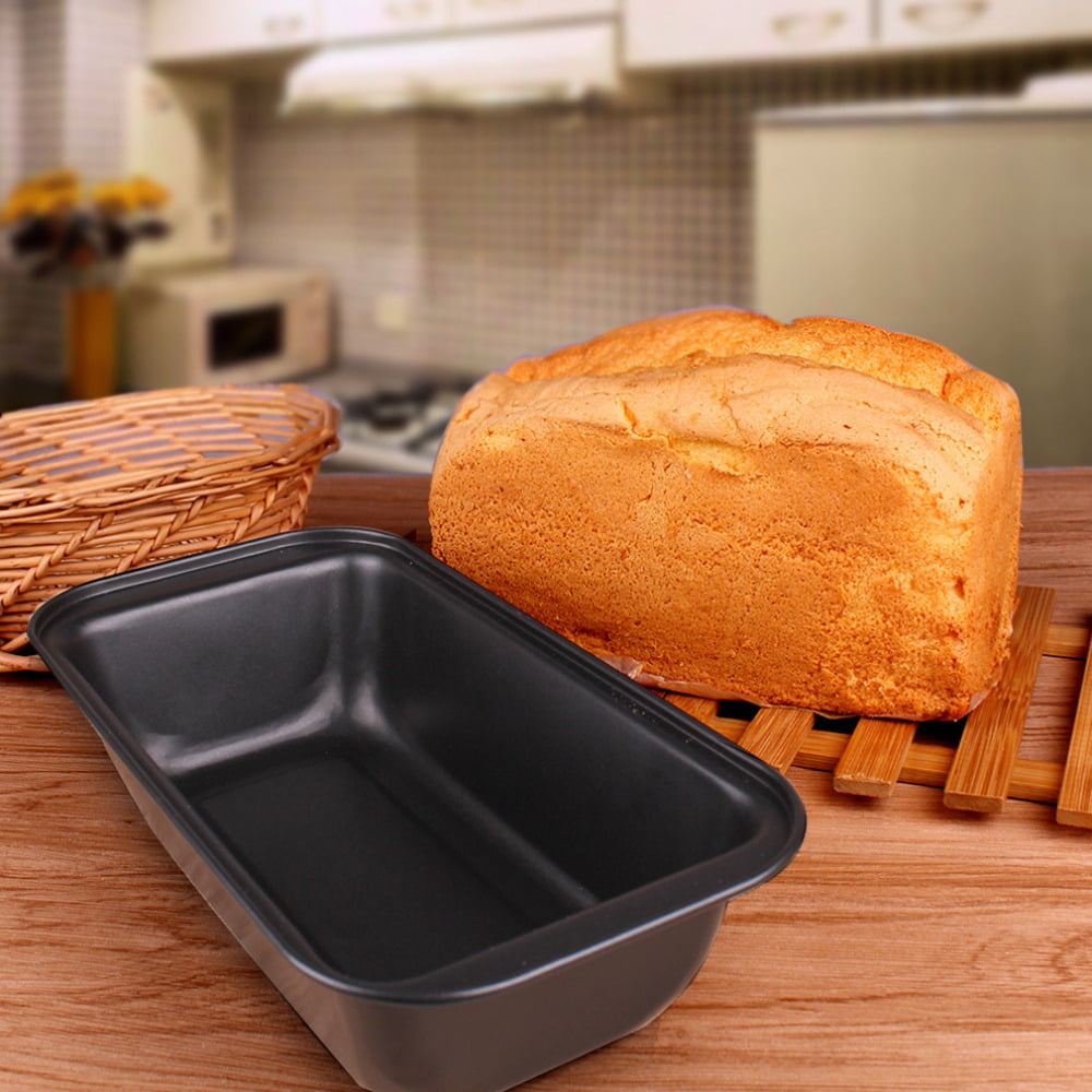 Bread Mold Aluminum Toast Pastry Loaf Pan Non-Stick Baking Tool Bakeware Silver 