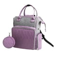 thumbnail image 3 of EASTIN Knitting Bag Backpack Storage Organizer Skeins Crochet Bag Knitting Tote Bag, 3 of 7